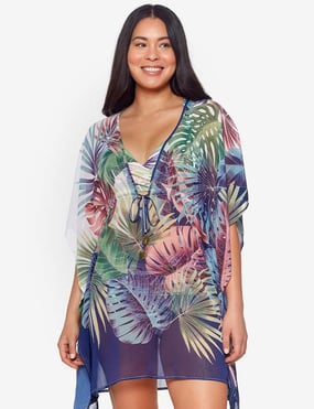 Bleu Rod Beattie It's a Breeze caftan cover up